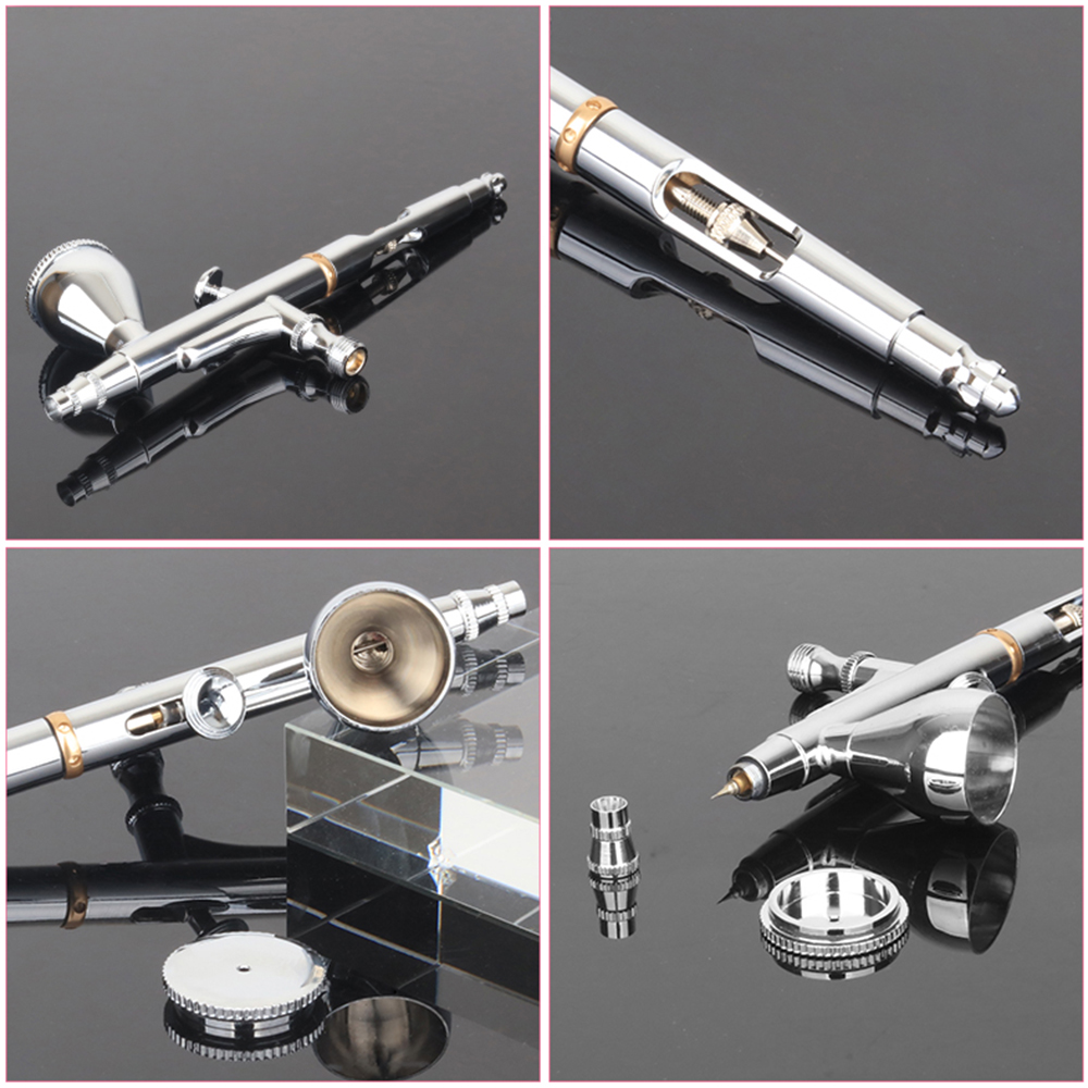 Beauty Makeup Drawing - Double Single Action Airbrush Spray Gun