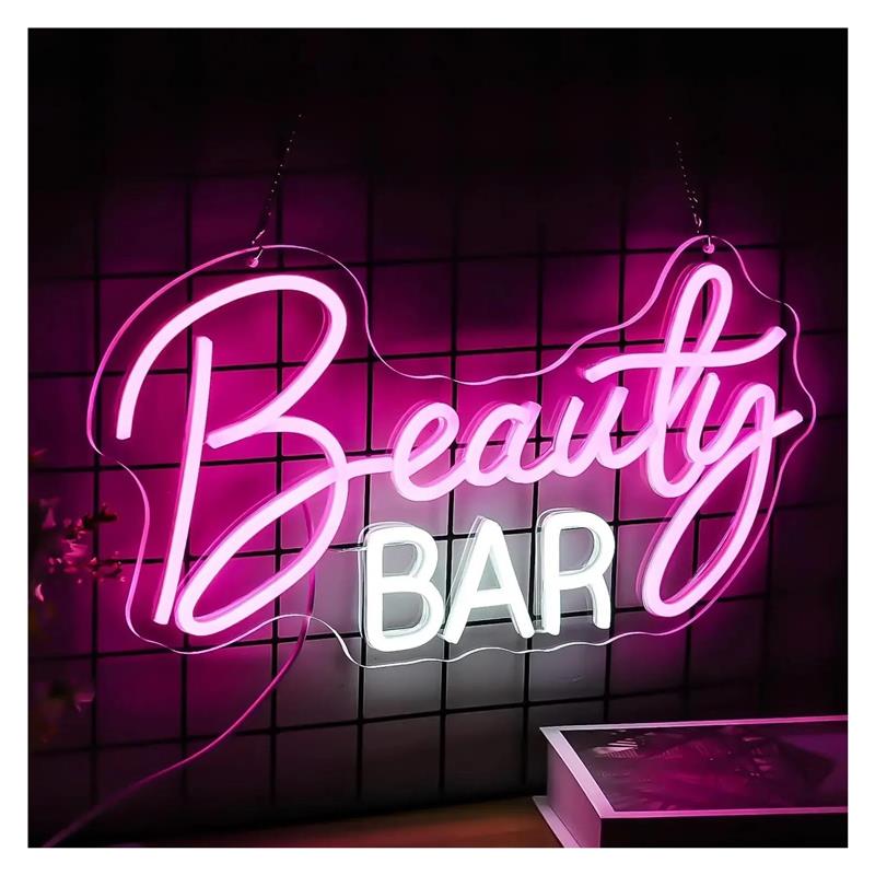 Beauty Makeup Bar - Beauty Bar Neon Sign Dimmable Light