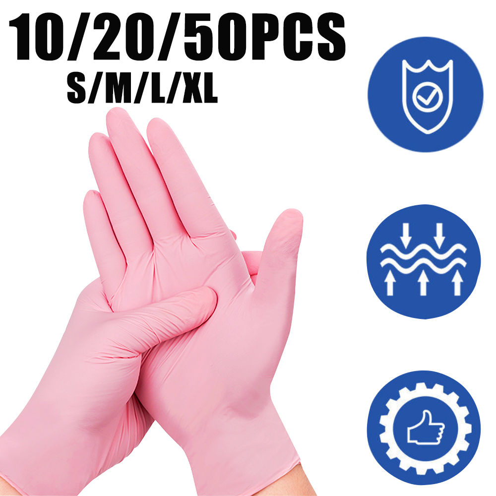 Pure Beauty Hair & Makeup - 10/20/50pcs Nitrile Gloves For Tattoo Tool