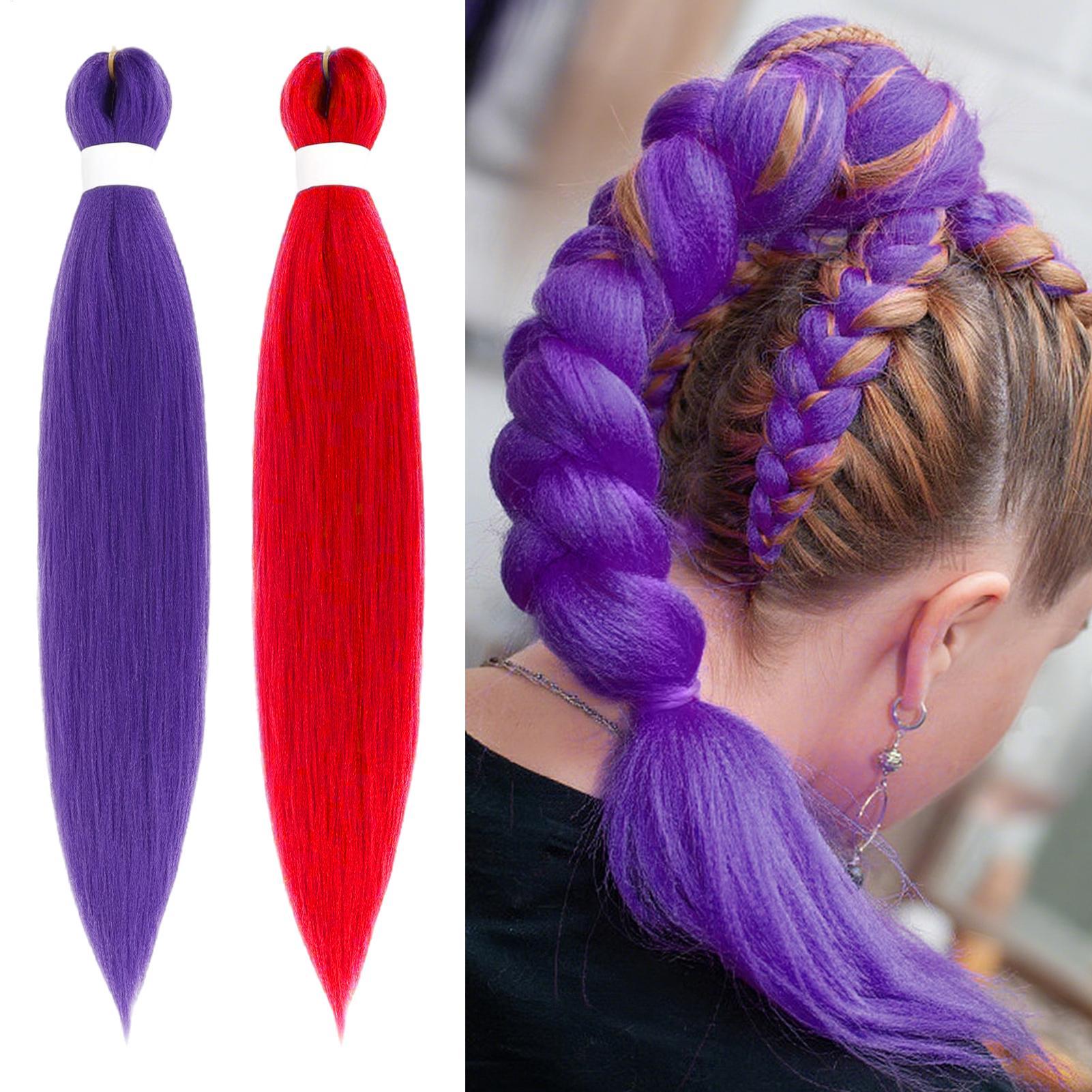 Pure Beauty Hair & Makeup - Braiding Hair Synthetic Colored Braiding Hair