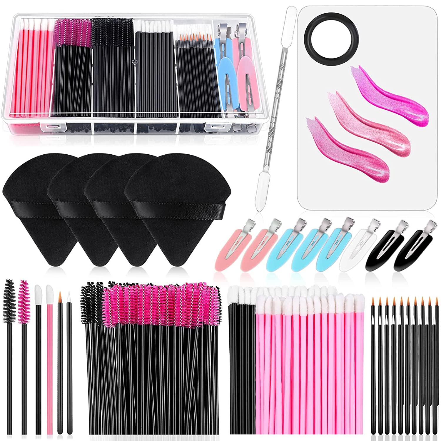 Beauty Queen Makeup - Makeup Applicators Kit Triangle Makeup Puff
