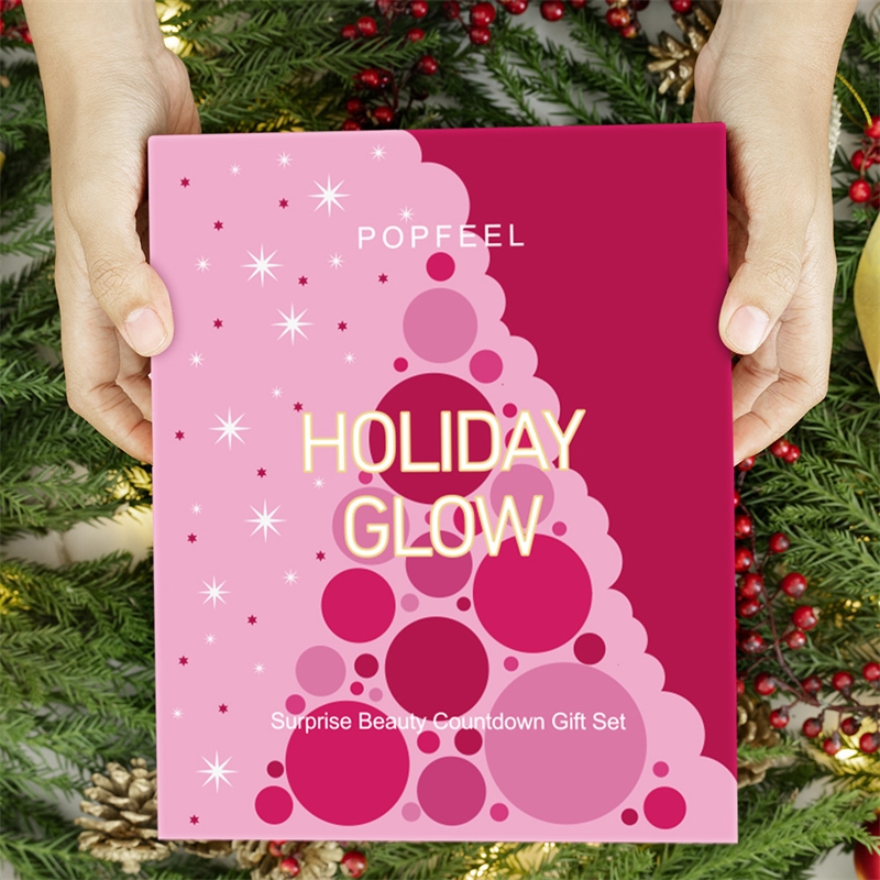 Beauty Makeup Advent Calendar - Christmas Countdown Makeup Set Lipstick Eye