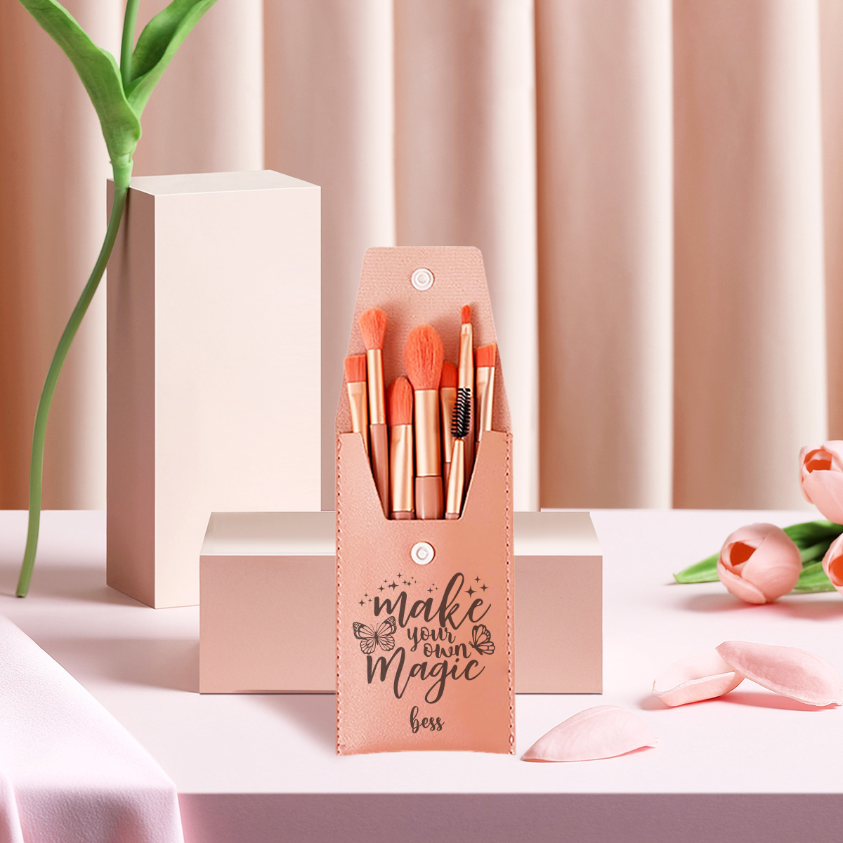 Beauty Makeup Names - 1pc Custom Name Makeup Brush, Beauty