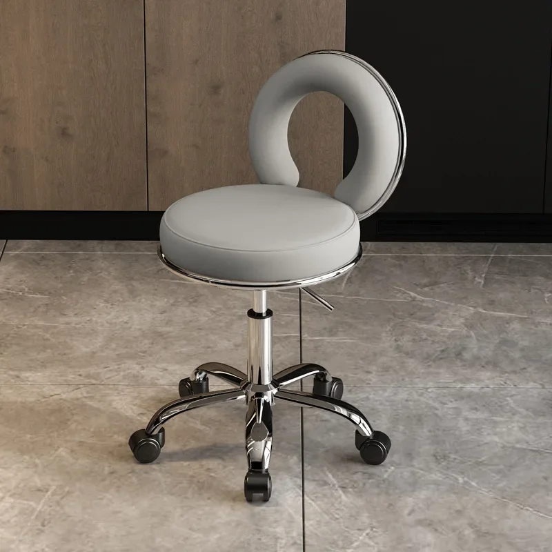 Beauty Makeup Bar - Big Work Stool Lifting Round Stool