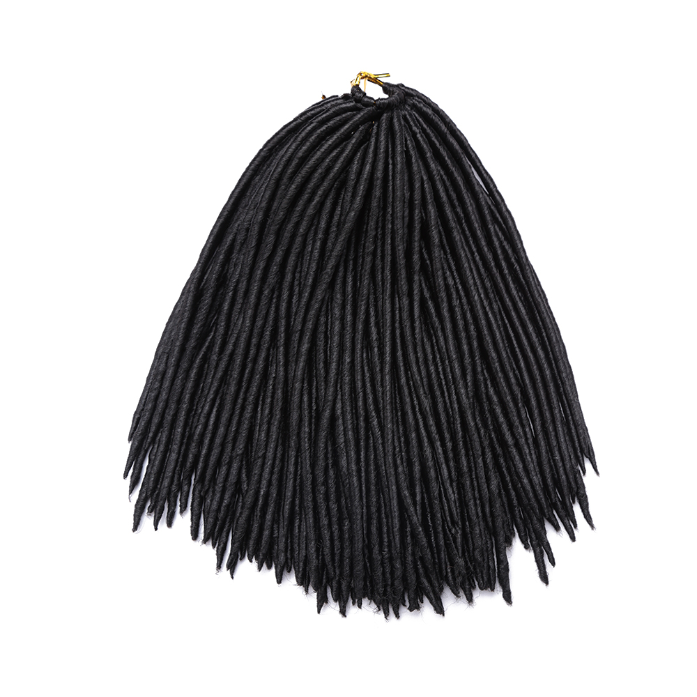 Synthetic Straight Faux Locs C - Pure Beauty Hair & Makeup 评论和价格