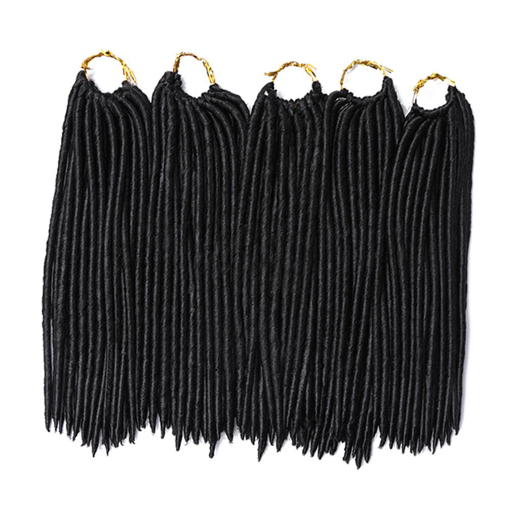 Synthetic Straight Faux Locs C - Pure Beauty Hair & Makeup 评论和价格