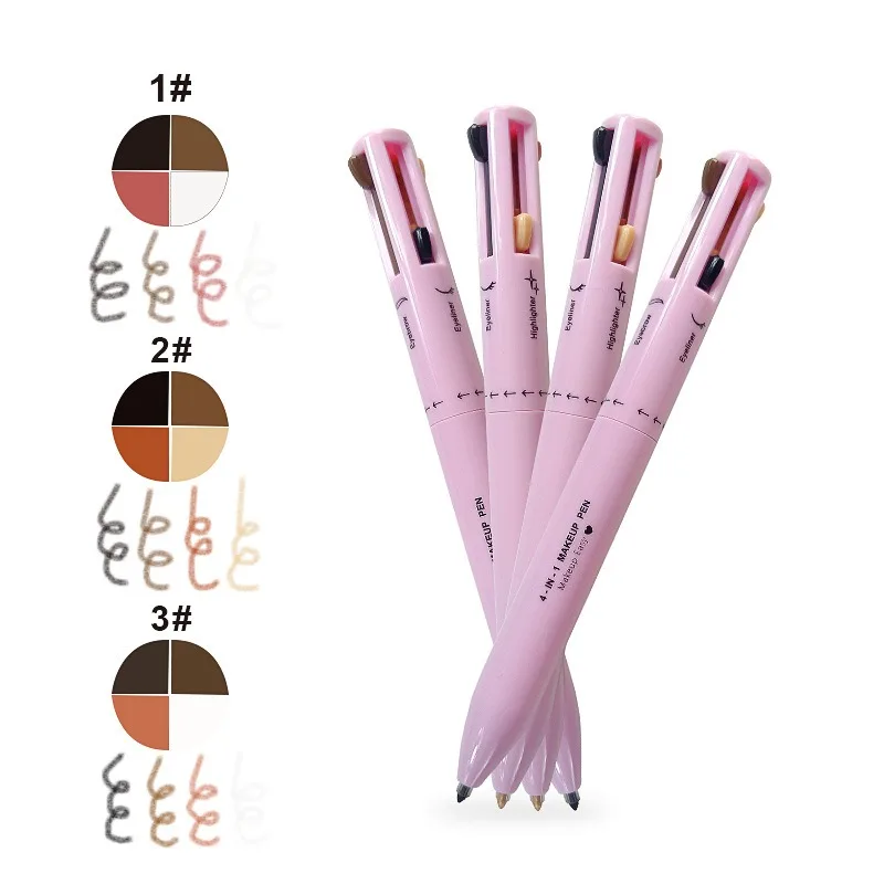 4 In 1 Eyebrow Pencil Lip Line - Beauty Makeup Drawing 评论和价格
