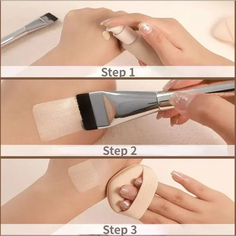 1Pc Ultra Thin Foundation Brus - Beauty Queen Makeup 评论和价格