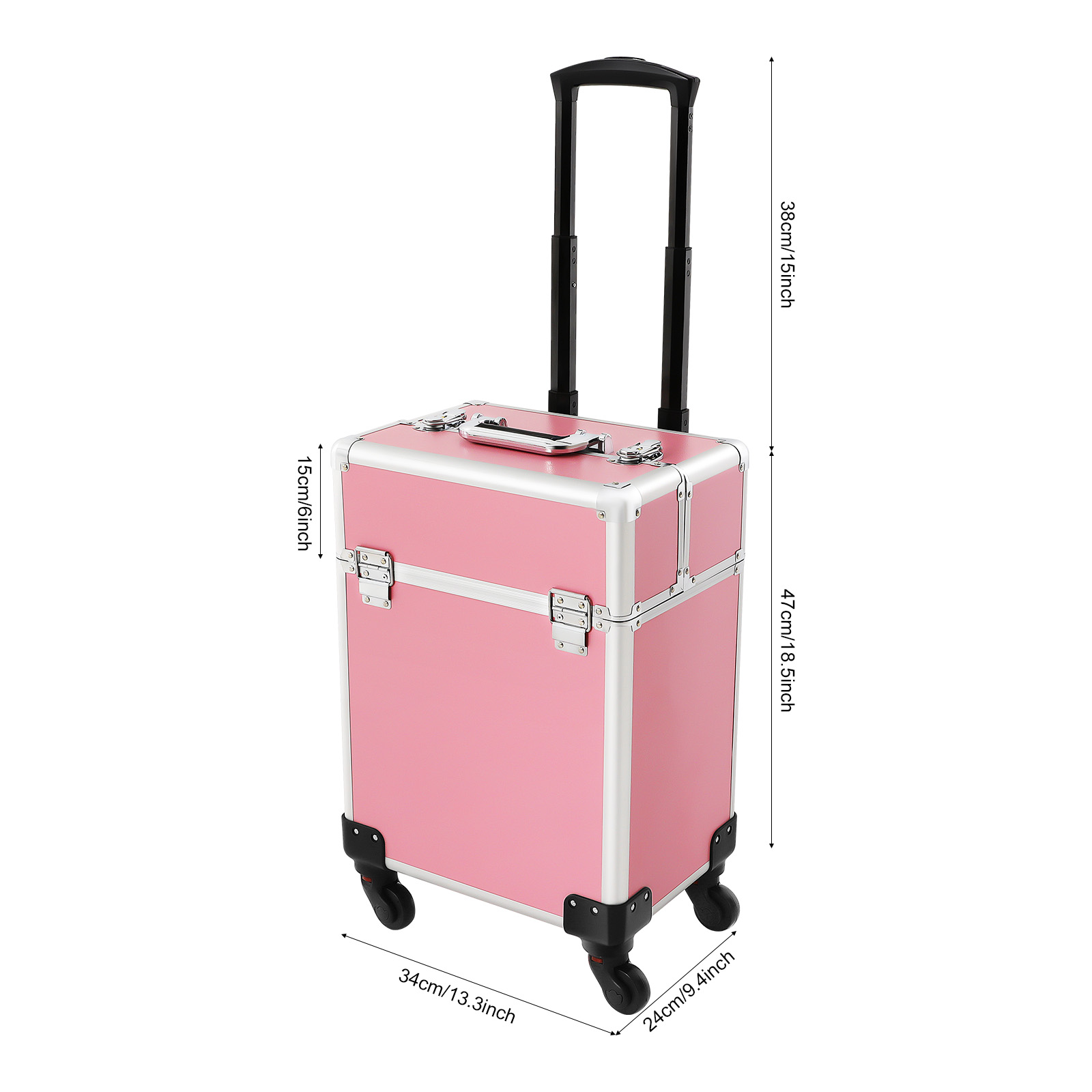 Rolling Makeup Train Case Cosm - Beauty & Makeup Katia Di Paola 评论和价格