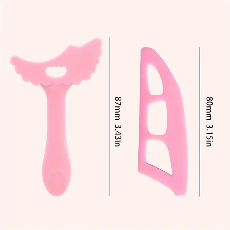 3Pcs Silicone Eye Makeup Stenc - Beauty Makeup Drawing 评论和价格