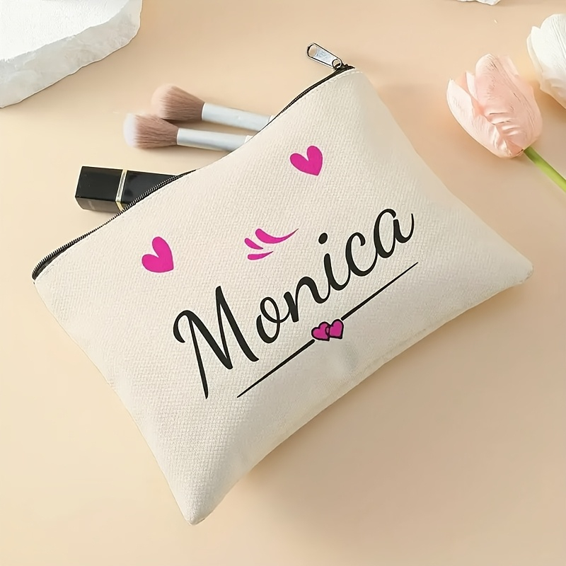 Personalized Zipper Makeup Bag - Beauty Makeup Names 评论和价格