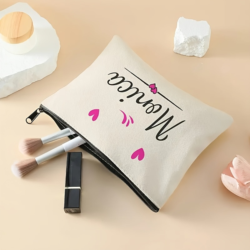 Personalized Zipper Makeup Bag - Beauty Makeup Names 评论和价格