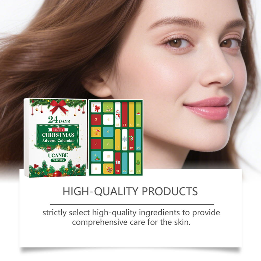 Xmas Beauty Box Beauty Skincar - Beauty Makeup Advent Calendar 评论和价格