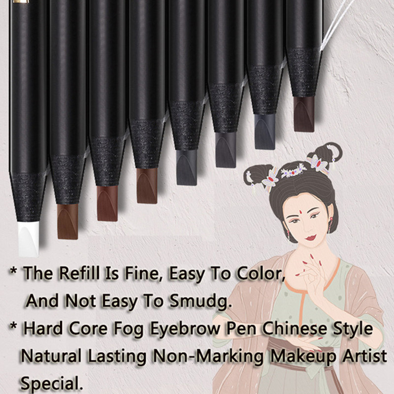 12PCS White Eyebrow Pencil Dra - Beauty Makeup Drawing 评论和价格