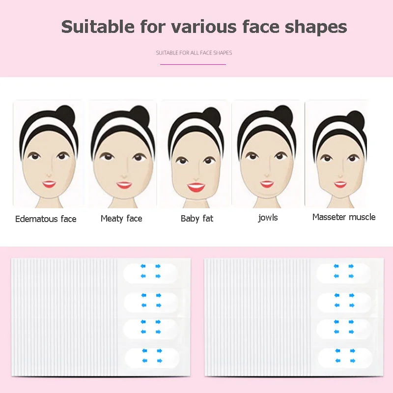 120/80/40Sheets V Lift Face St - Beauty Queen Makeup 评论和价格