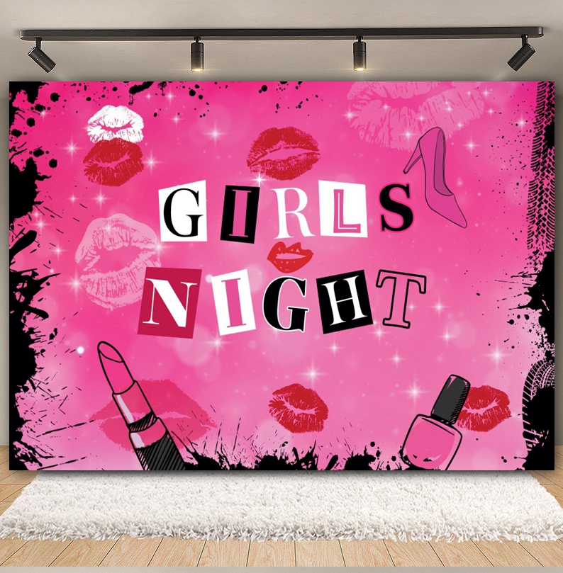 Spa Party Backdrop for Photogr - Photo Beauty Makeup 评论和价格
