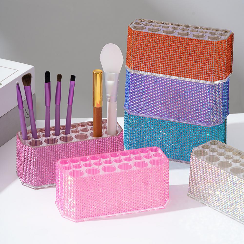 Brush Organizer Acrylic Makeup - Beauty Makeup Drawing 评论和价格