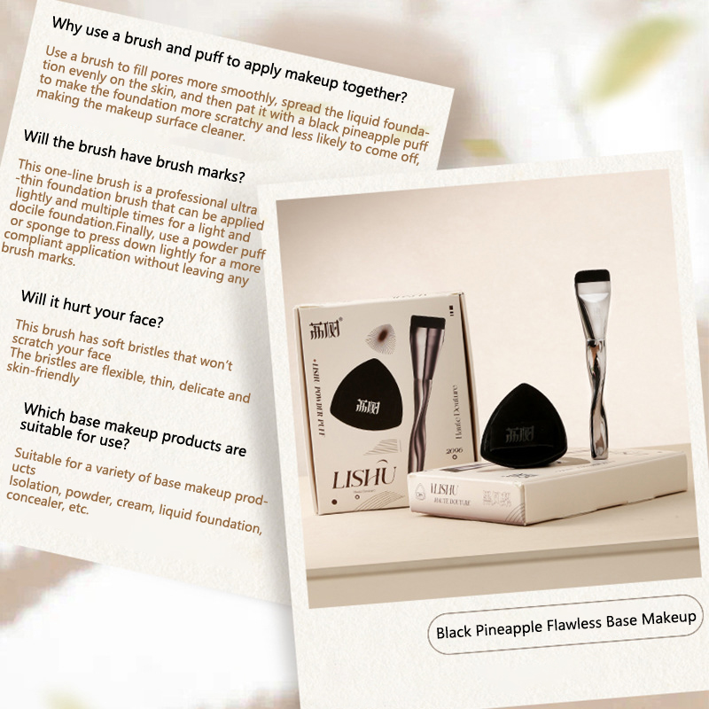 New One-Word Foundation Brush  - Beauty Queen Makeup 评论和价格