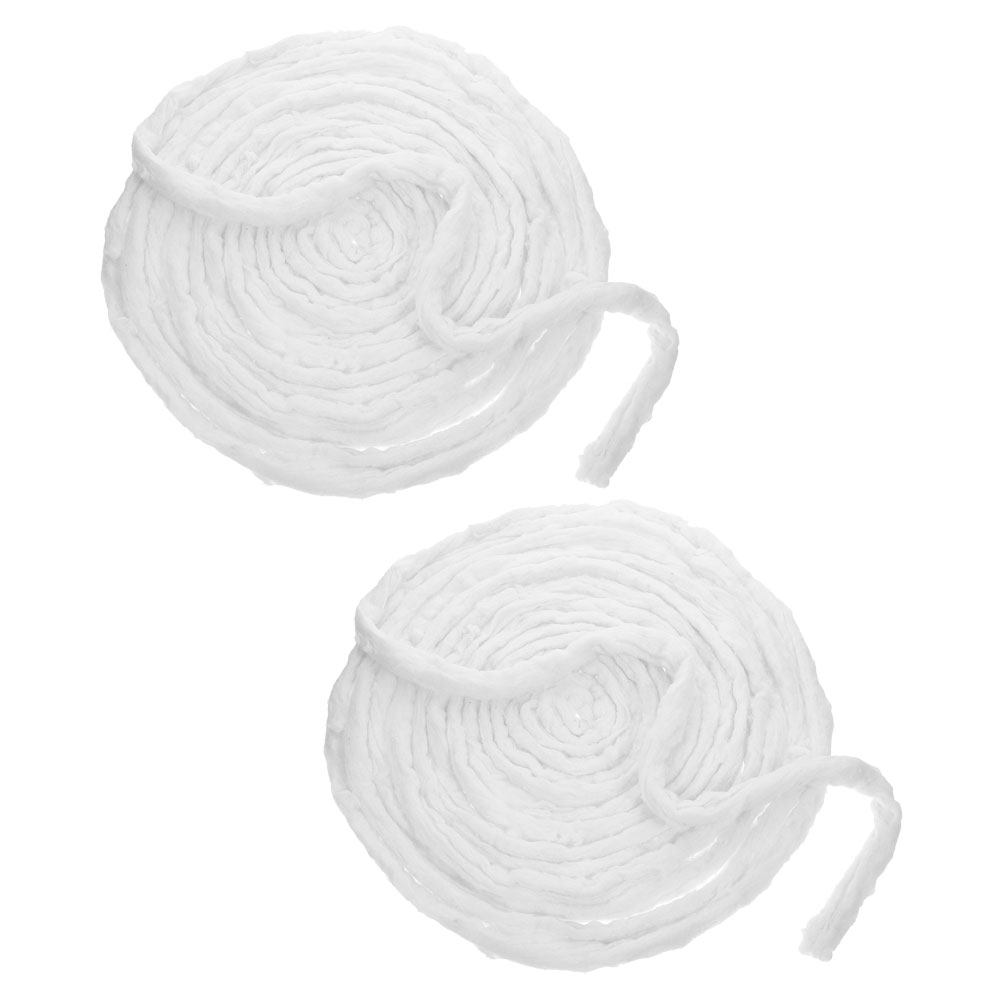 2Pack White Pure Cotton Hair P - Pure Beauty Hair & Makeup 评论和价格