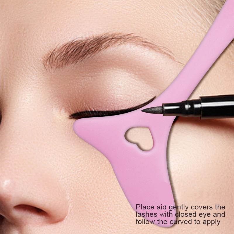 Silicone Eyeliner Makeup Stenc - Beauty Makeup Drawing 评论和价格