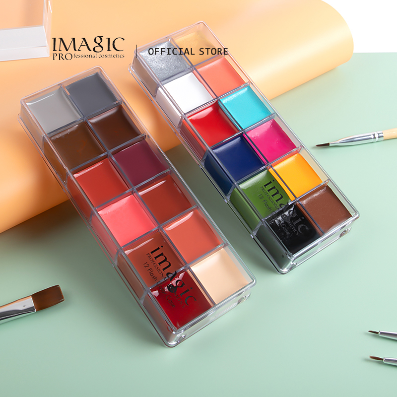 IMAGIC 12Colors Face Body Art  - Beauty Makeup Drawing 评论和价格