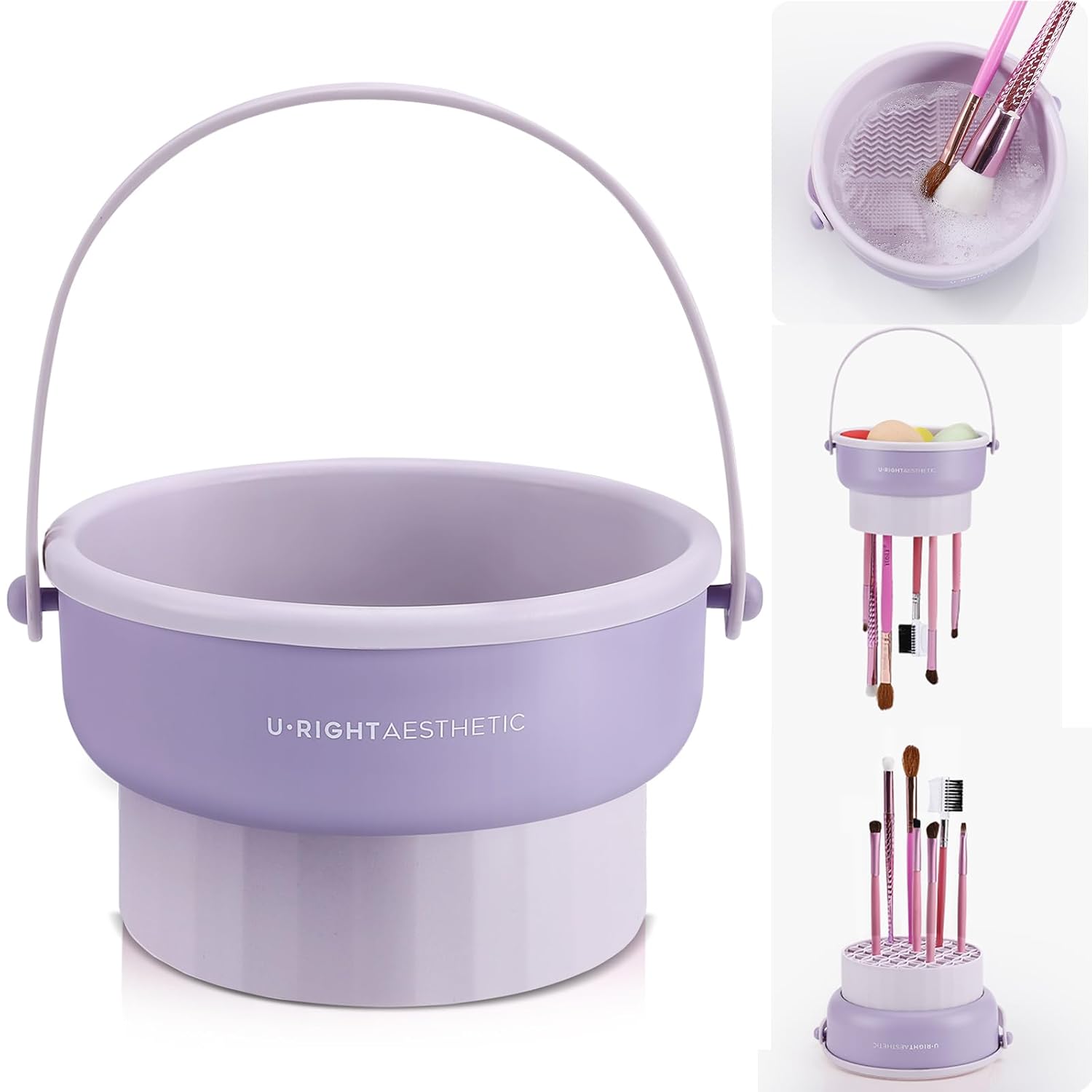 Makeup Brush Cleaning Bowl Bea - Beauty Makeup Egg 评论和价格