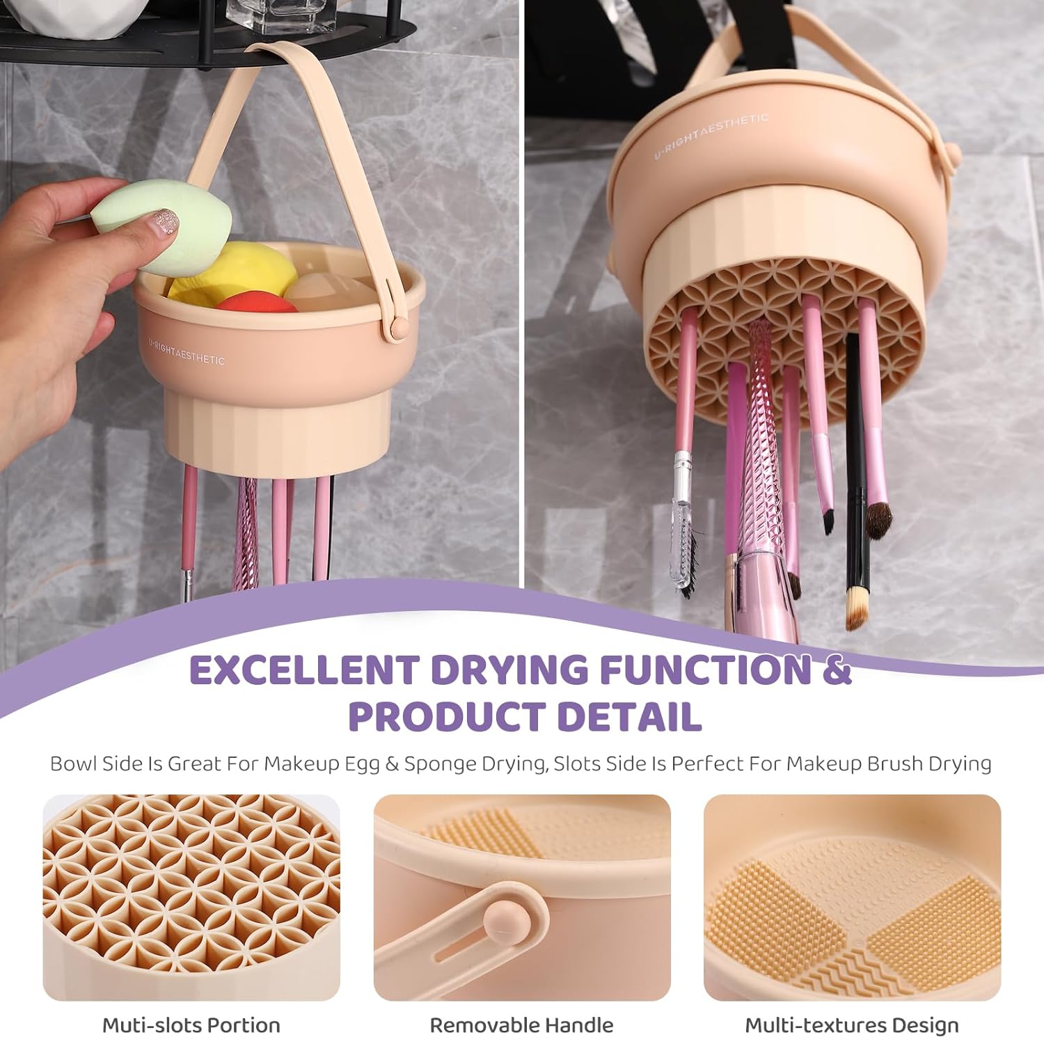 Makeup Brush Cleaning Bowl Bea - Beauty Makeup Egg 评论和价格