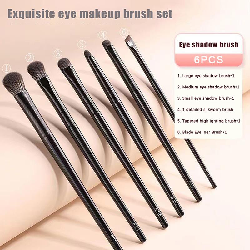 Soft Eye Makeup Brushes Set  P - Beauty Makeup Kit For Girls 评论和价格