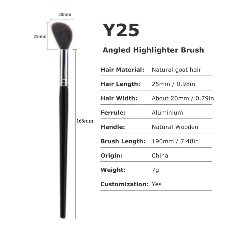 Highlighter Makeup Brushes Blu - Beauty Queen Makeup 评论和价格