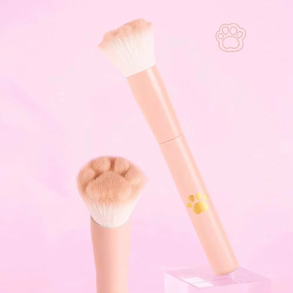 1Pc Cat Paw Blush Brush with S - Beauty Queen Makeup 评论和价格