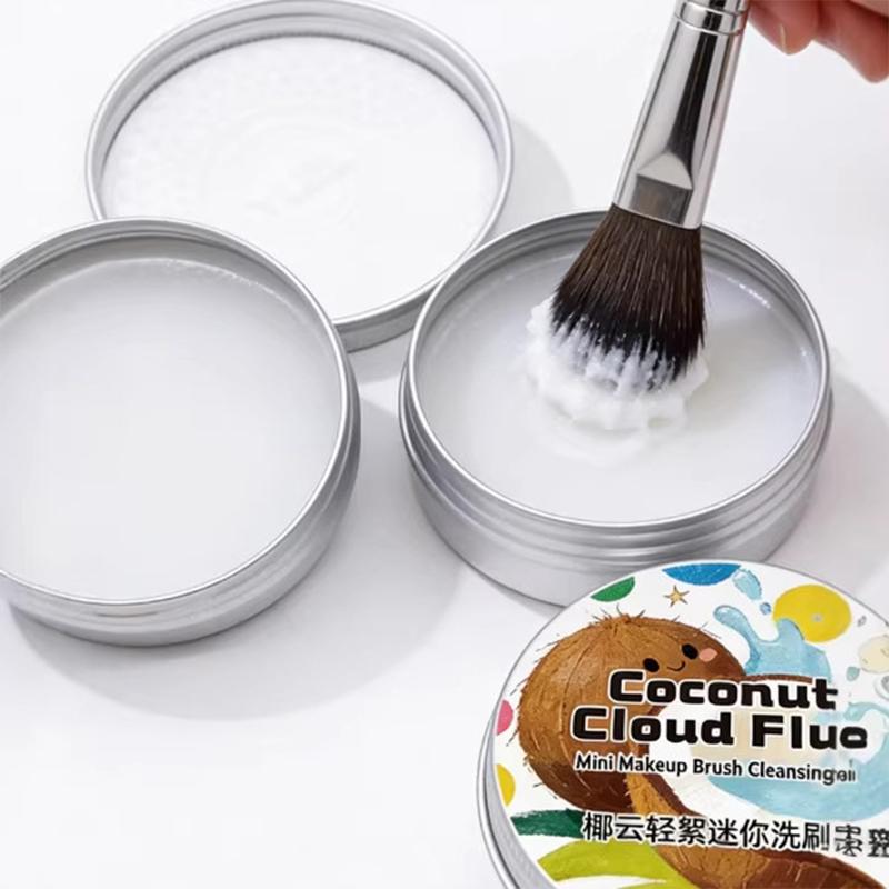 Powder Puff Makeup Brush Soap  - Beauty Makeup Bar 评论和价格