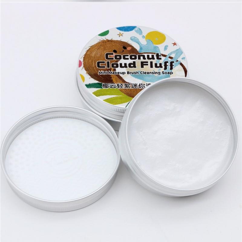 Powder Puff Makeup Brush Soap  - Beauty Makeup Bar 评论和价格