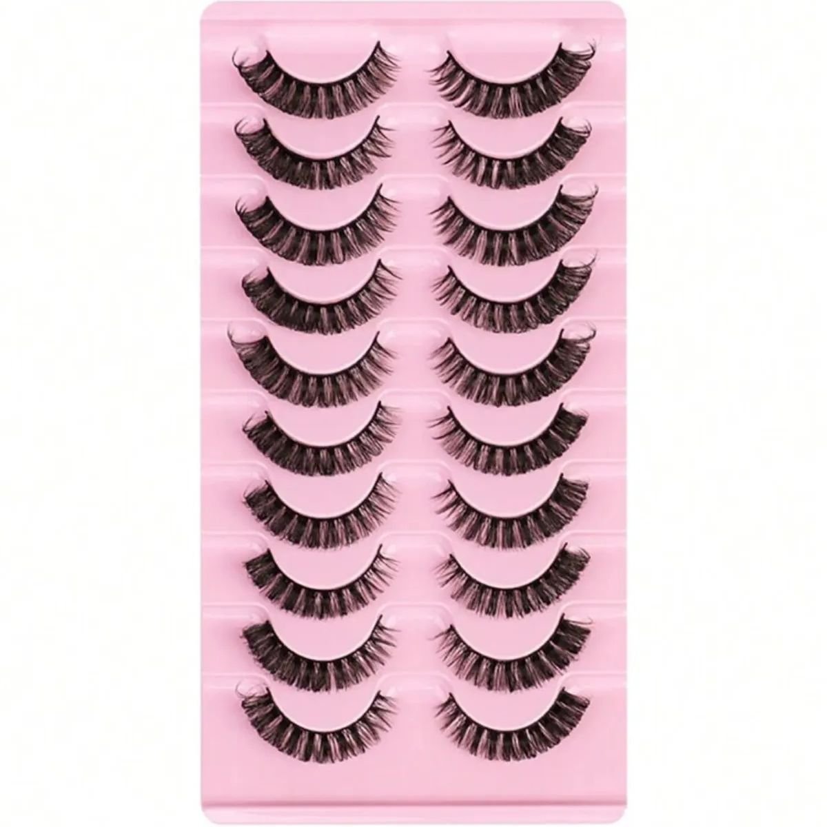 Russian Striped False Eyelashe - Beauty Makeup Bar 评论和价格