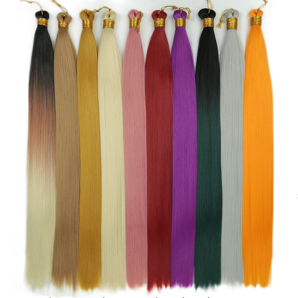 28 Inch 450g Straight Bulk Hai - Pure Beauty Hair & Makeup 评论和价格