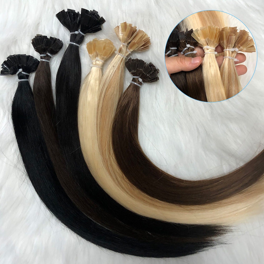 Flat Tip Hair Extensions Human - Pure Beauty Hair & Makeup 评论和价格