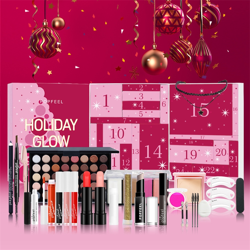 Christmas Countdown Makeup Set - Beauty Makeup Advent Calendar 评论和价格