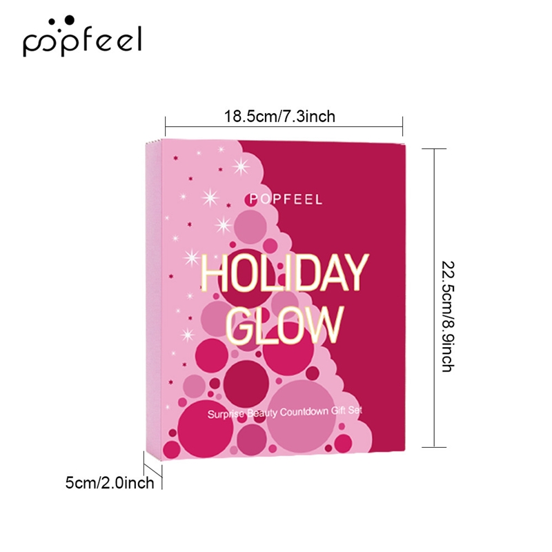 Christmas Countdown Makeup Set - Beauty Makeup Advent Calendar 评论和价格