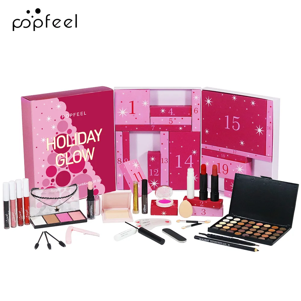 Christmas Countdown Makeup Set - Beauty Makeup Advent Calendar 评论和价格
