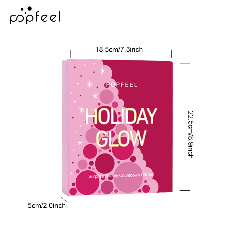 Christmas Countdown Makeup Set - Beauty Makeup Advent Calendar 评论和价格