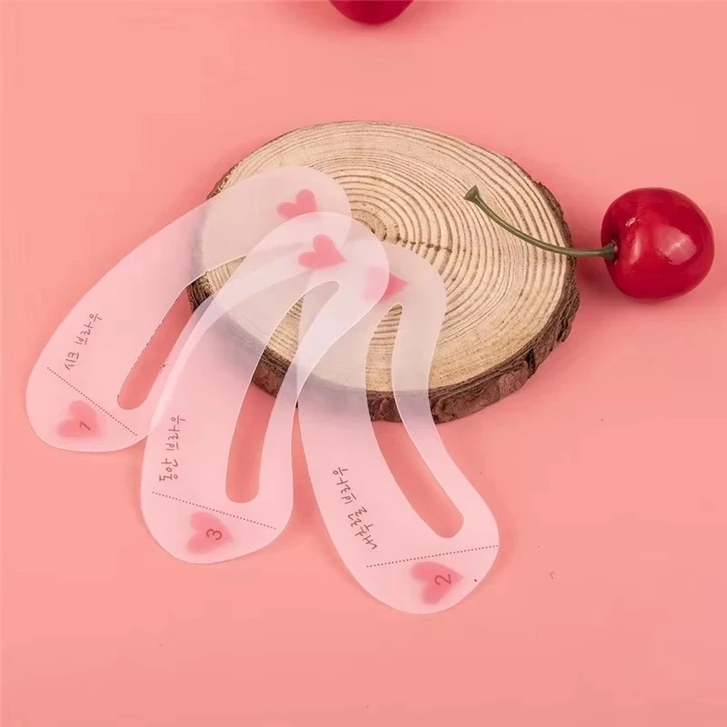 1/2/4/6set Reusable Eyebrow St - Beauty Makeup Drawing 评论和价格