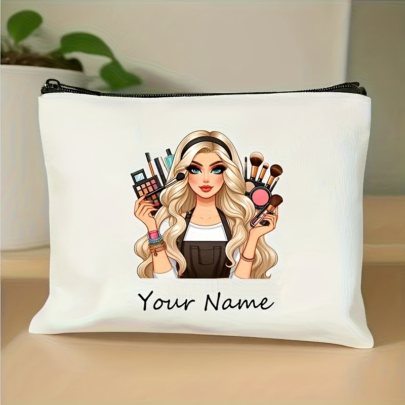 1-3pcs Custom Name Makeup Bag  - Beauty Makeup Names 评论和价格
