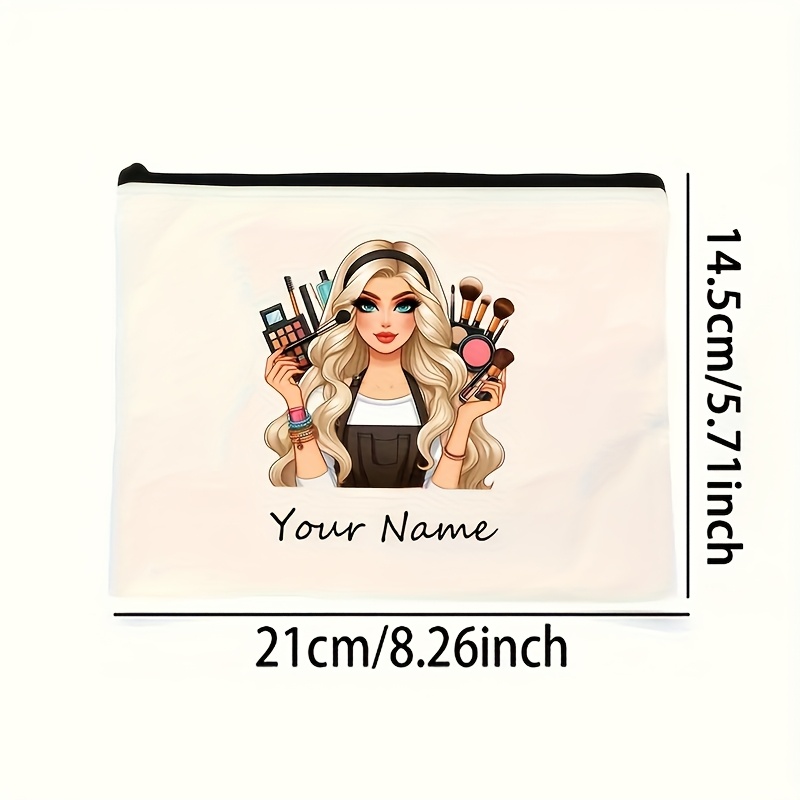 1-3pcs Custom Name Makeup Bag  - Beauty Makeup Names 评论和价格