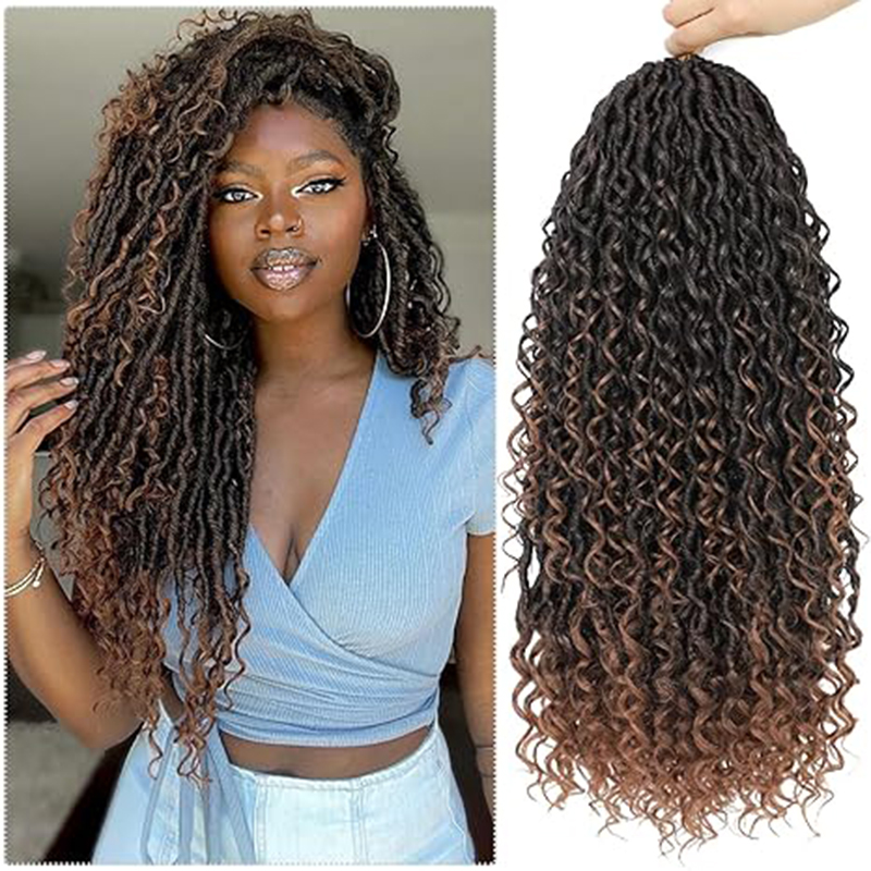 Goddess Locs Synthetic Crochet - Pure Beauty Hair & Makeup 评论和价格