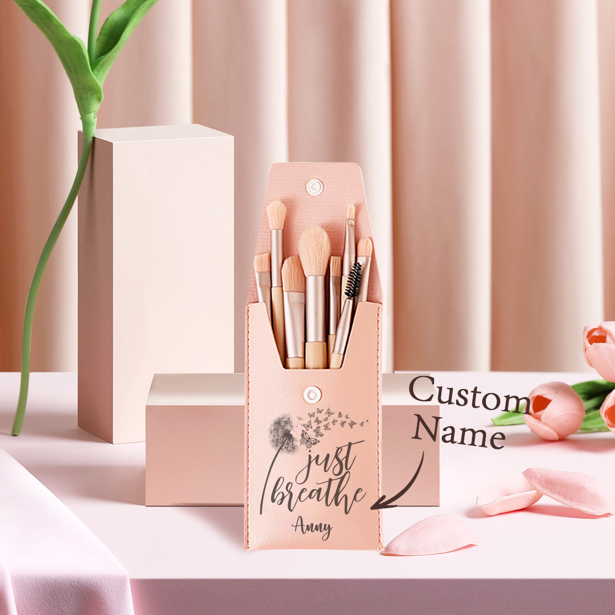 1pc Custom Name Makeup Brush,  - Beauty Makeup Names 评论和价格