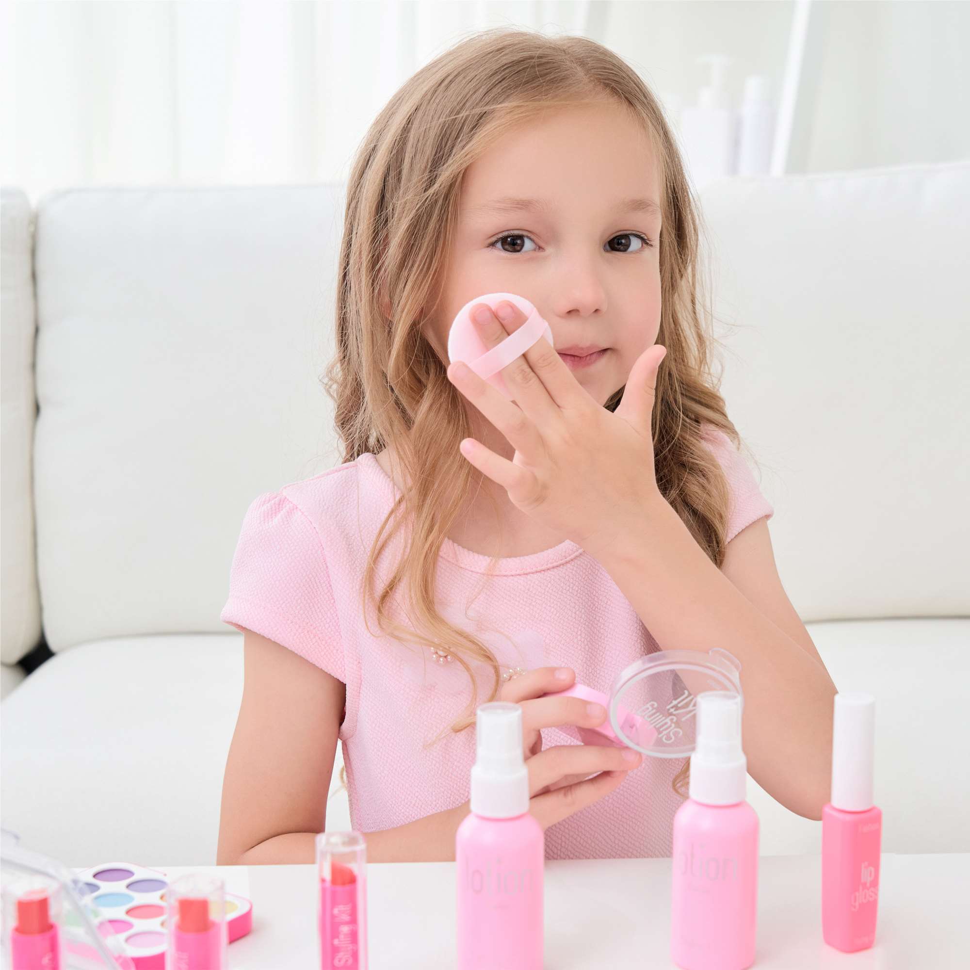 Kids Pretend Makeup Play Set f - Beauty Makeup Kit For Girls 评论和价格
