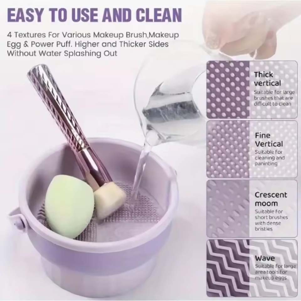 Makeup Brush Cleaning Bowl Bea - Beauty Makeup Egg 评论和价格