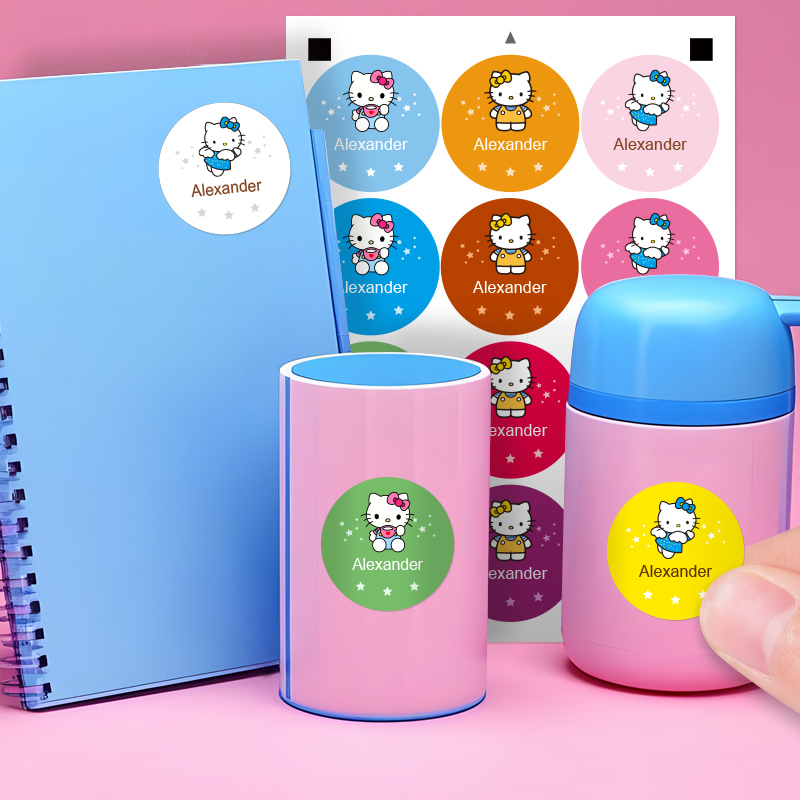 Custom Hello Kitty Name Sticke - Beauty Makeup Names 评论和价格