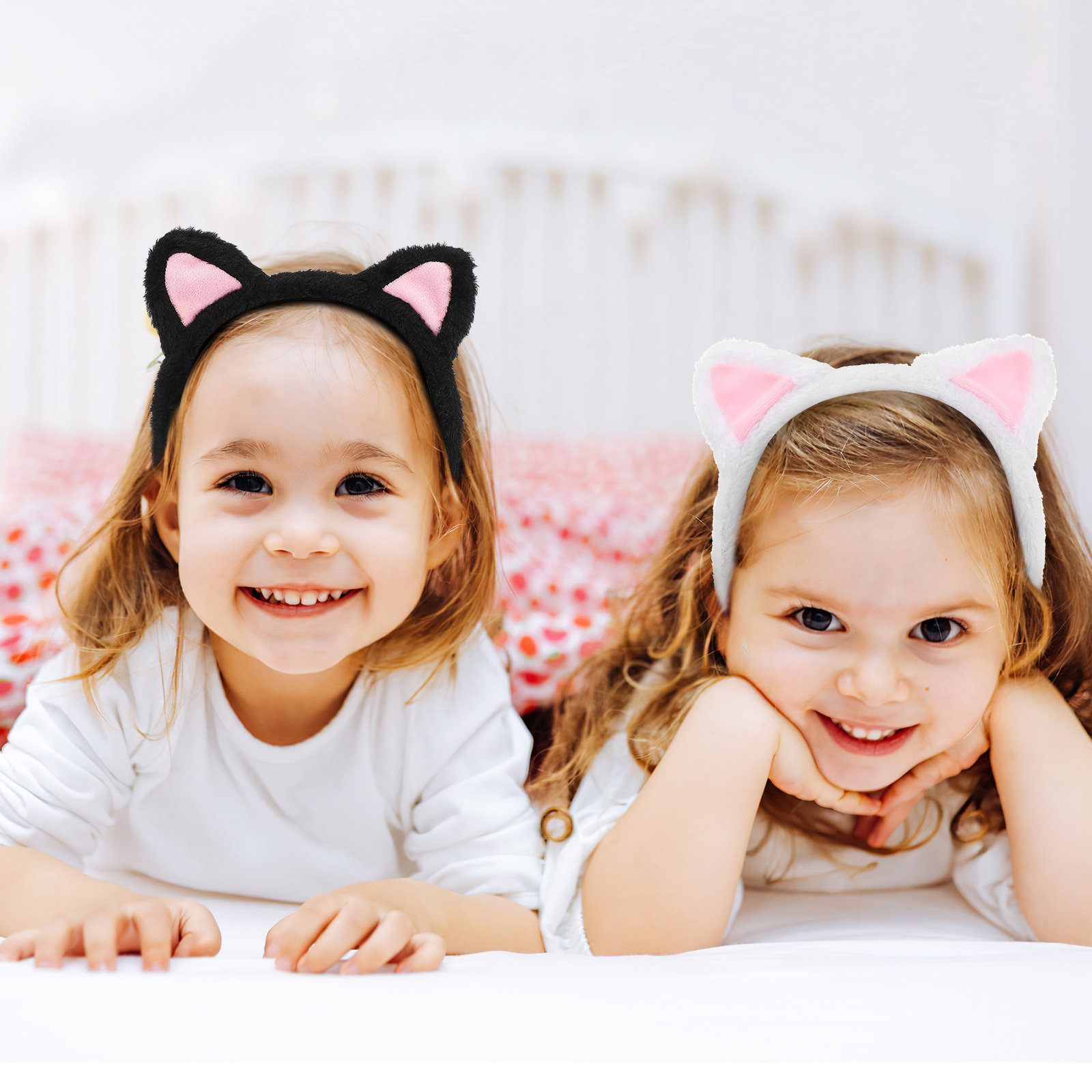 2Pcs Cat Ears Headband Soft St - Photo Beauty Makeup 评论和价格