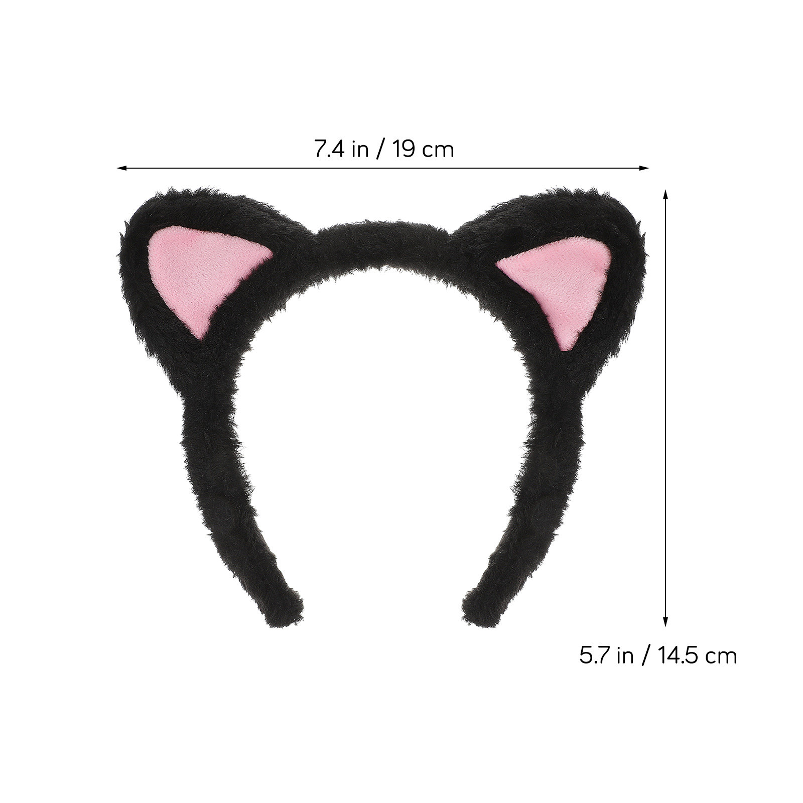 2Pcs Cat Ears Headband Soft St - Photo Beauty Makeup 评论和价格