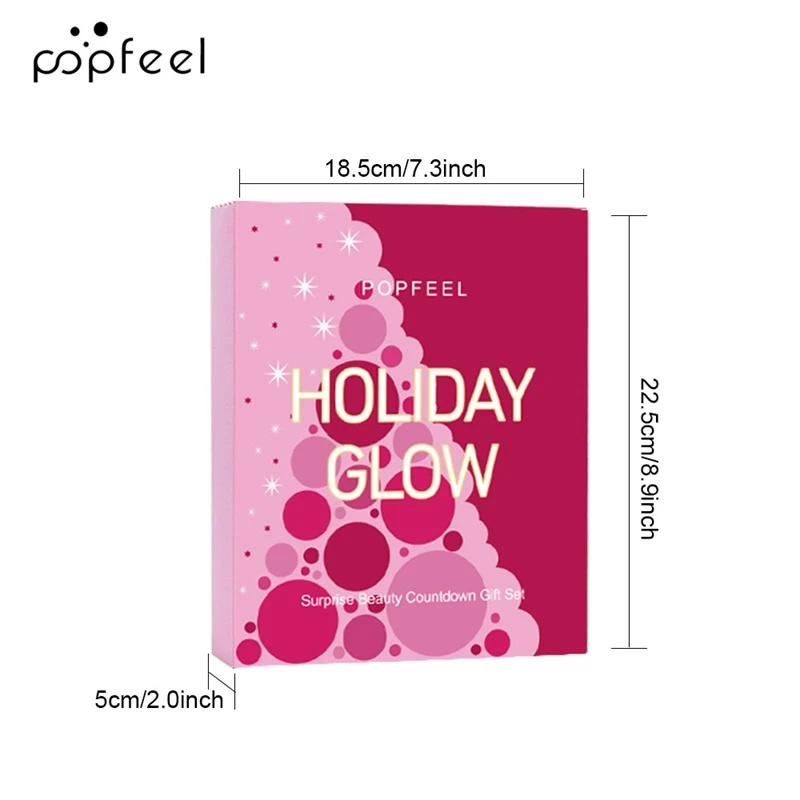 Christmas Countdown Makeup Set - Beauty Makeup Advent Calendar 评论和价格